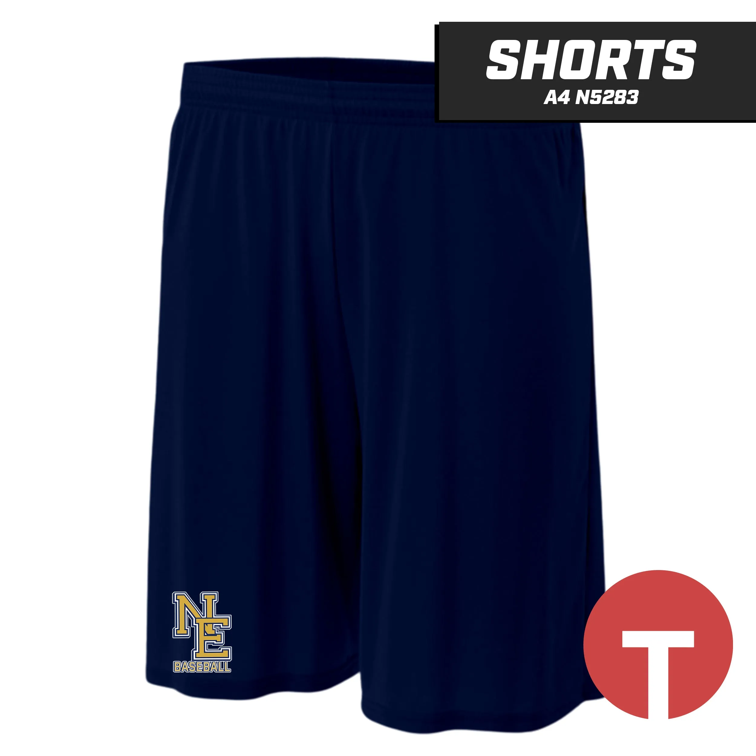 New Egypt Baseball - Short A4 Apparel N5283