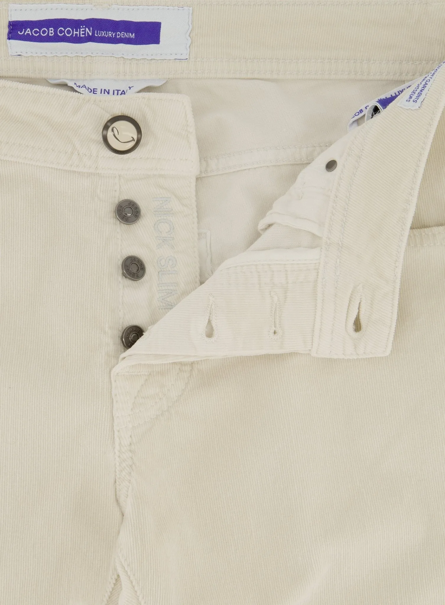 Nick Slim-fit Geribde Jeans