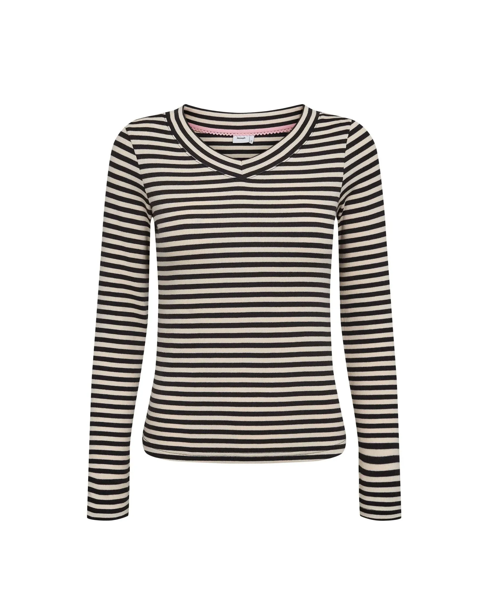 Numph Nuurban Longsleeve Top Caviar