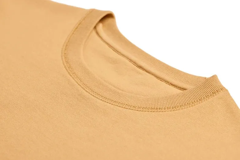 Organic Cotton Crewneck - Camel