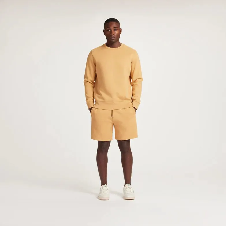 Organic Cotton Crewneck - Camel