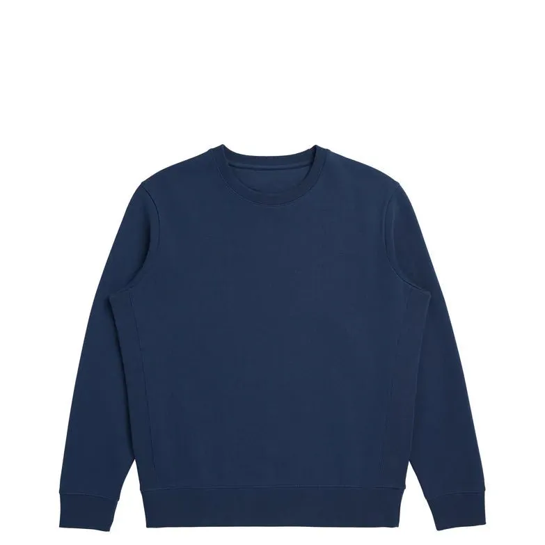 Organic Cotton Crewneck - Navy