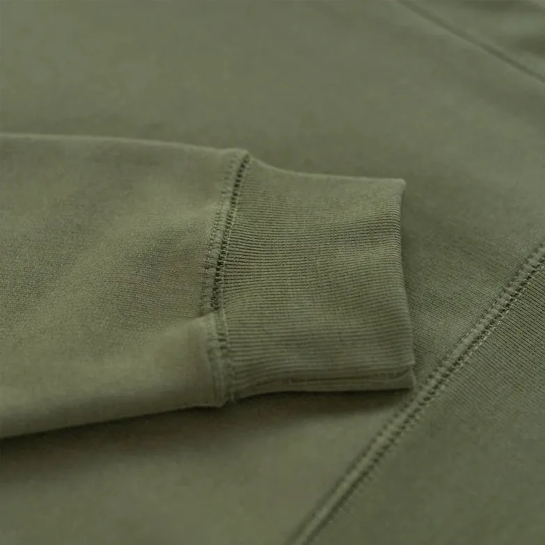 Organic Cotton Crewneck - Olive