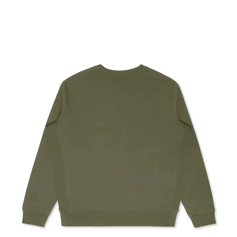Organic Cotton Crewneck - Olive