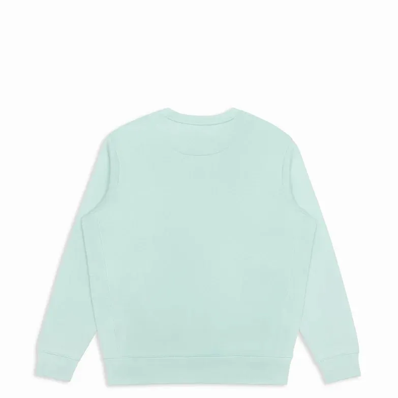 Organic Cotton Crewneck - Seafoam