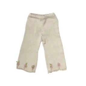 Organic Cotton Hand Knit Rose Pants