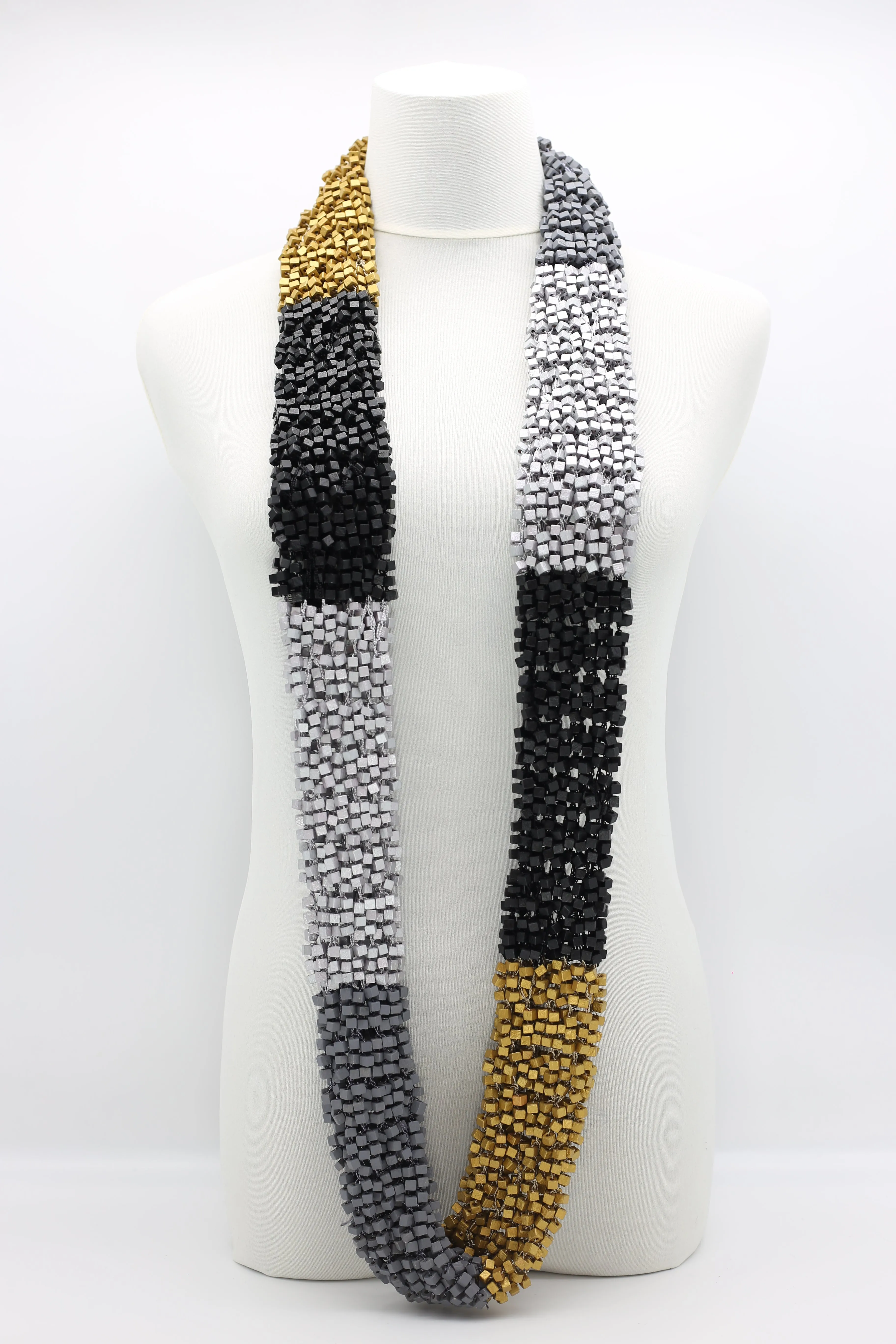 Pashmina Fishnet Infinity Scarf - Large