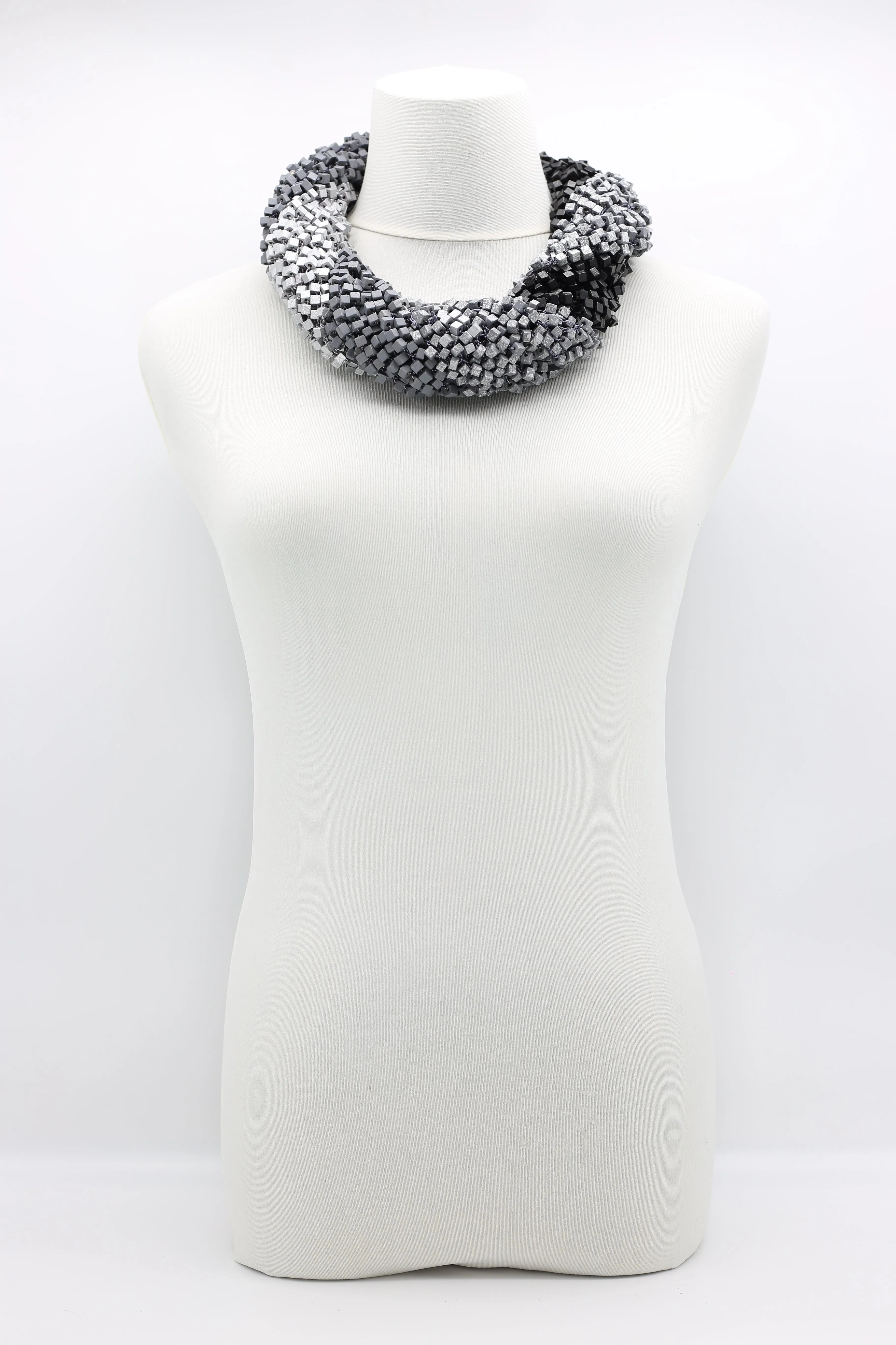 Pashmina Fishnet Infinity Scarf - Large