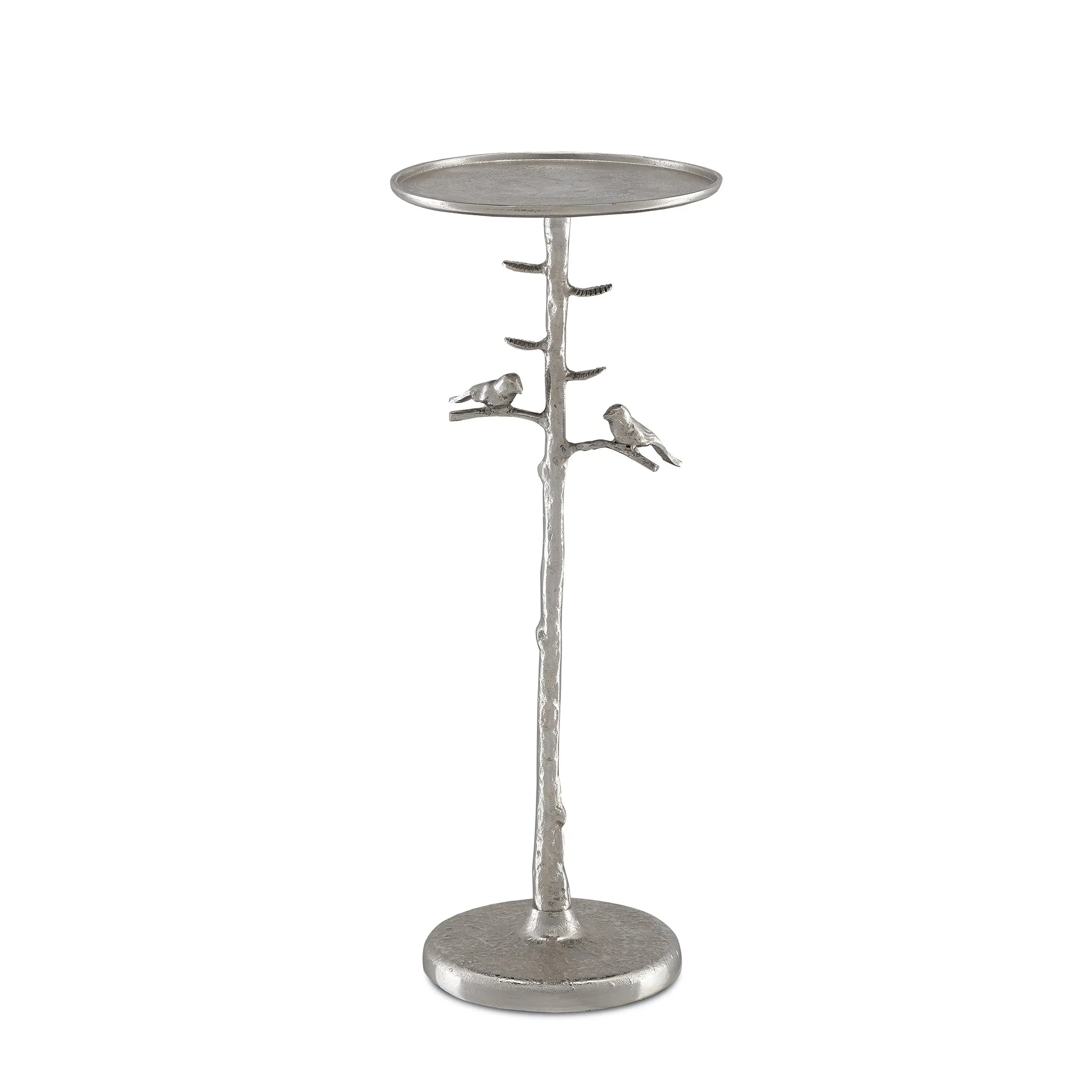 Piaf Silver Drinks Table