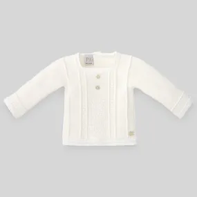 PR Dulzura Cream Knit Top