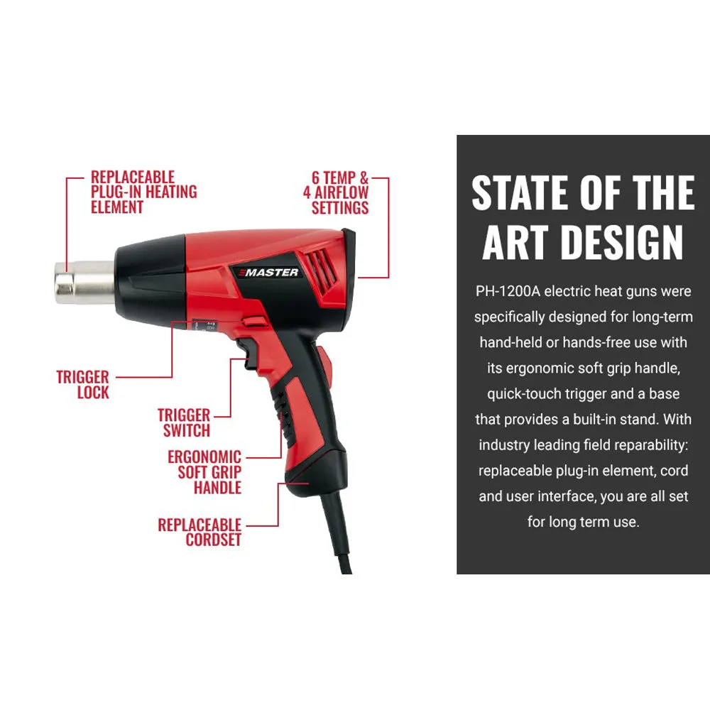 Proheat® 1200A Varitemp® Professional Heat Gun