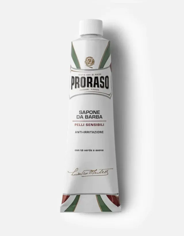 Proraso - Shaving Cream Tube, Sensitive Green Tea, 150ml