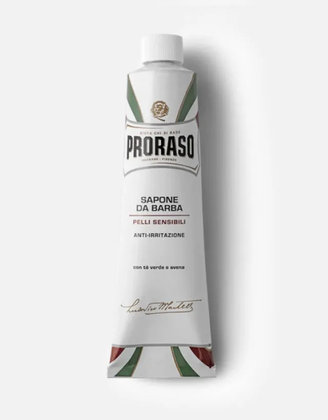 Proraso - Shaving Cream Tube, Sensitive Green Tea, 150ml