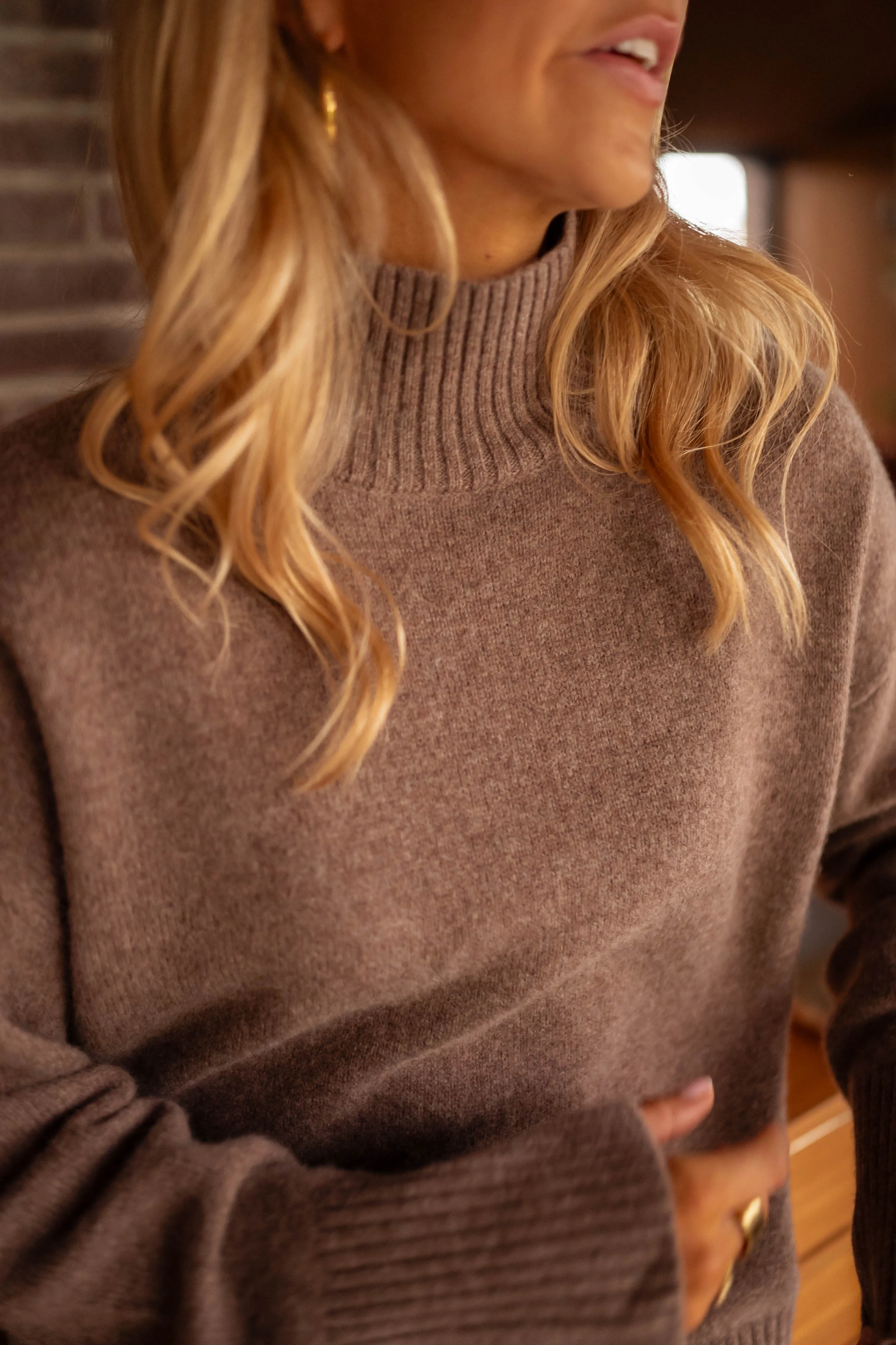 Pull Gawen - chocolat