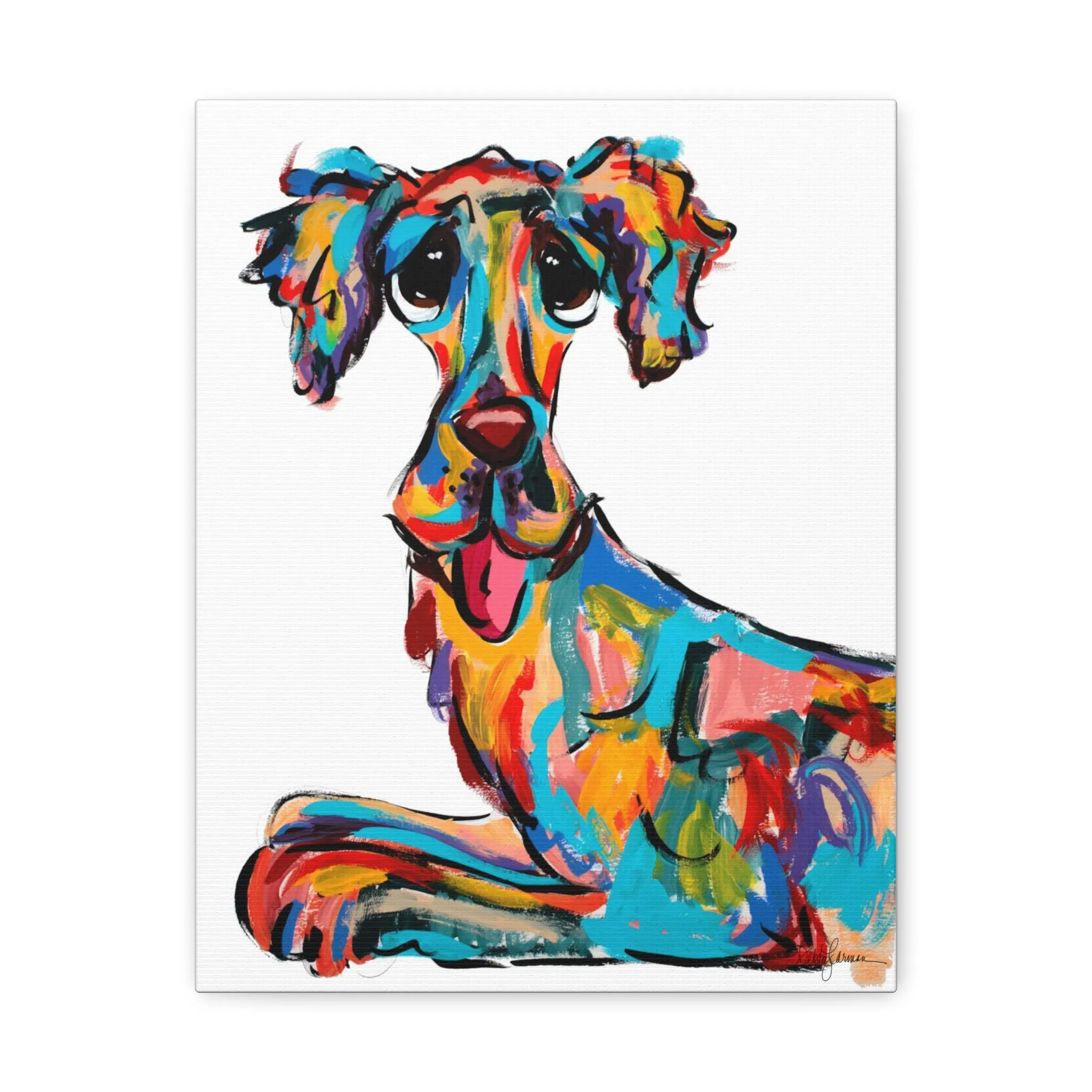 "Tongue Out" by Debby Carman