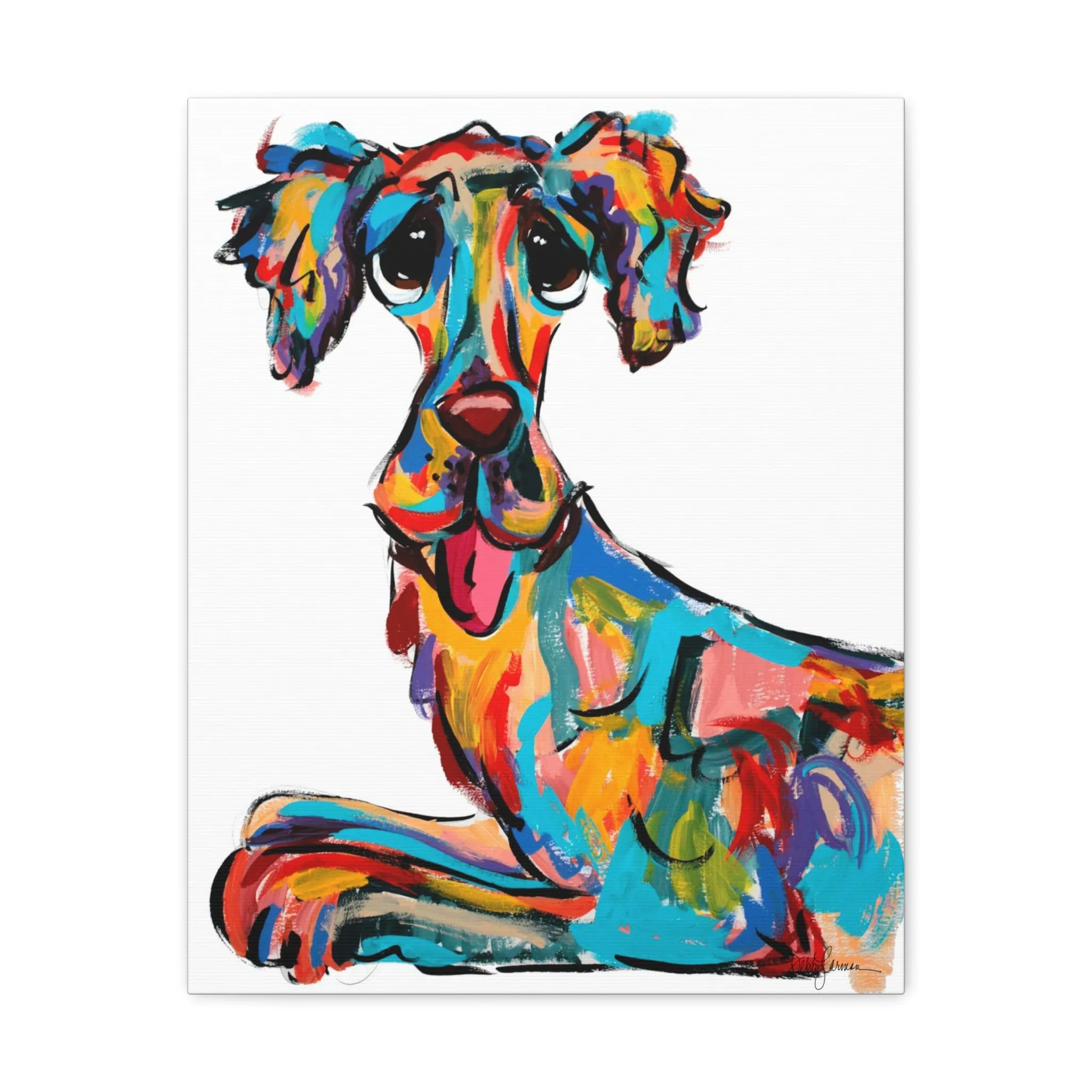 "Tongue Out" by Debby Carman