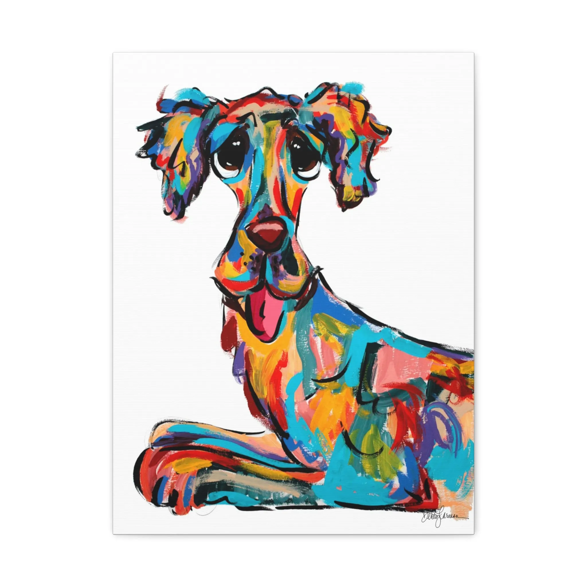 "Tongue Out" by Debby Carman