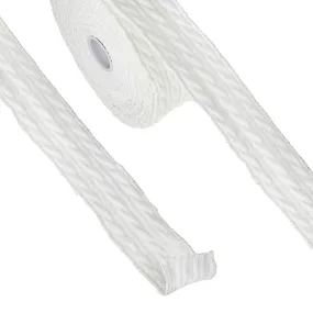 Raz Imports 2022 2" X 10 Yards White Knit Ribbon