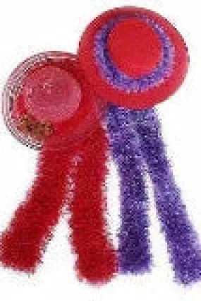 Red Hot Scarf and Hatband (Knit)
