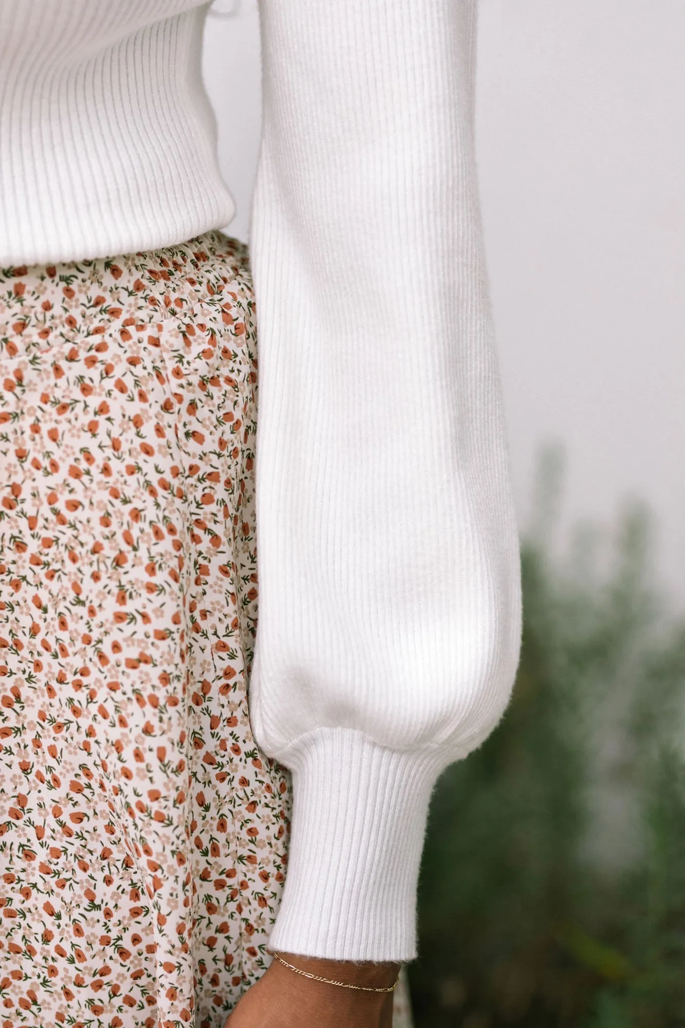 Renata Puff Sleeve Knit Top