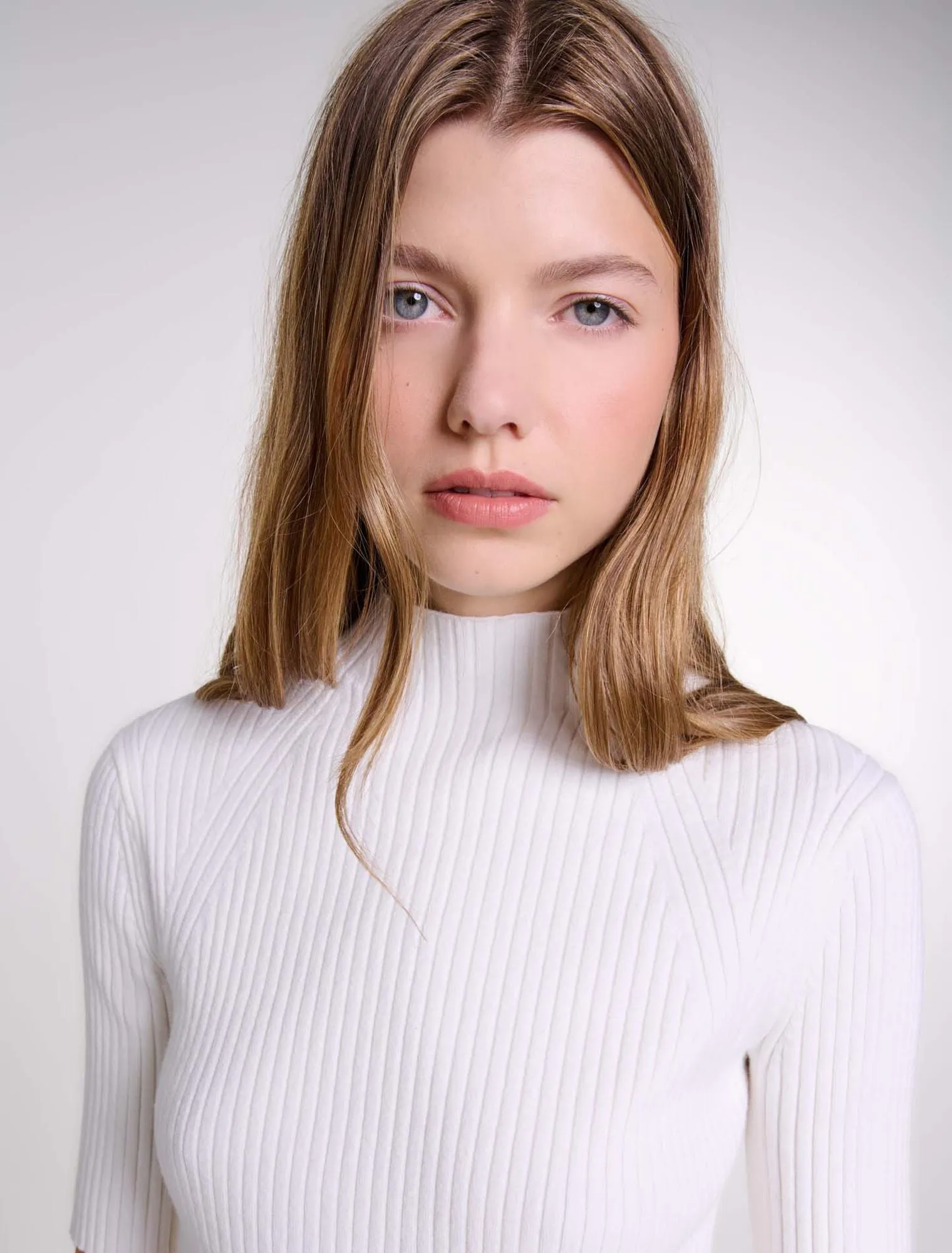Rib knit top