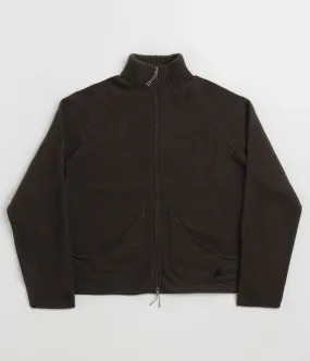 ROA Mohair Cardigan - Brown