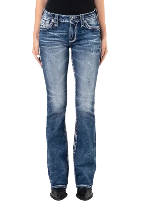 Rock Revival Women's Violet Ice Boot Cut Jean