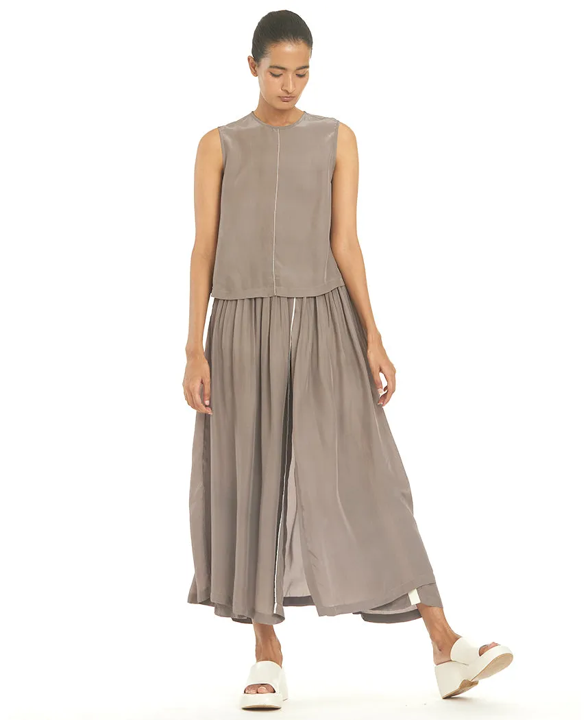 Round Neck Top Set