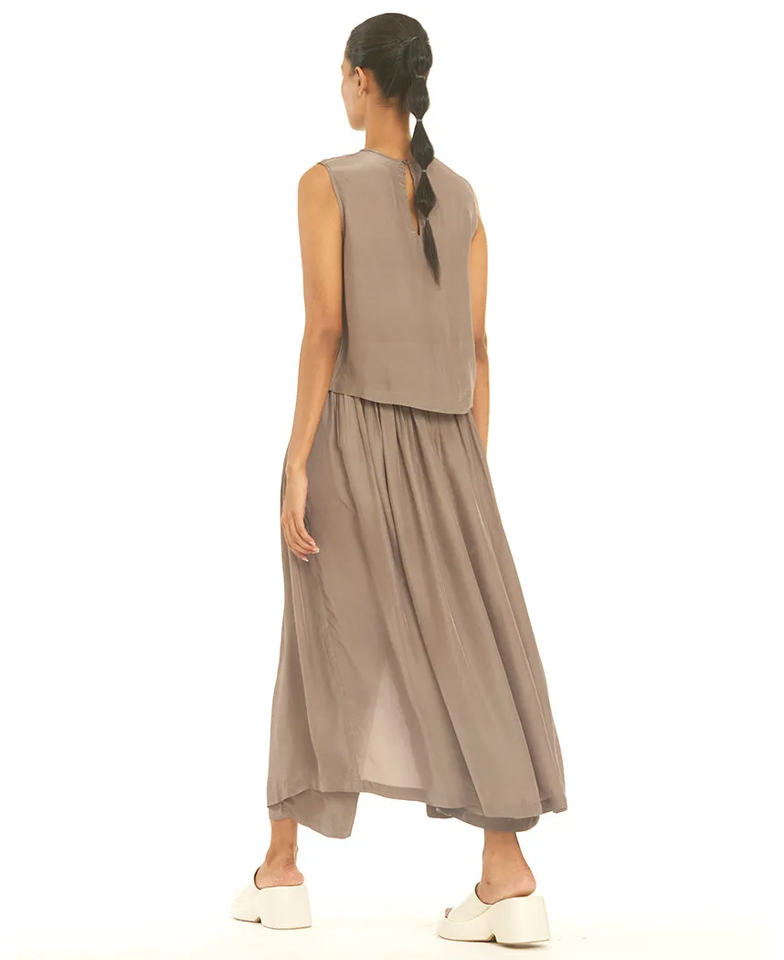 Round Neck Top Set