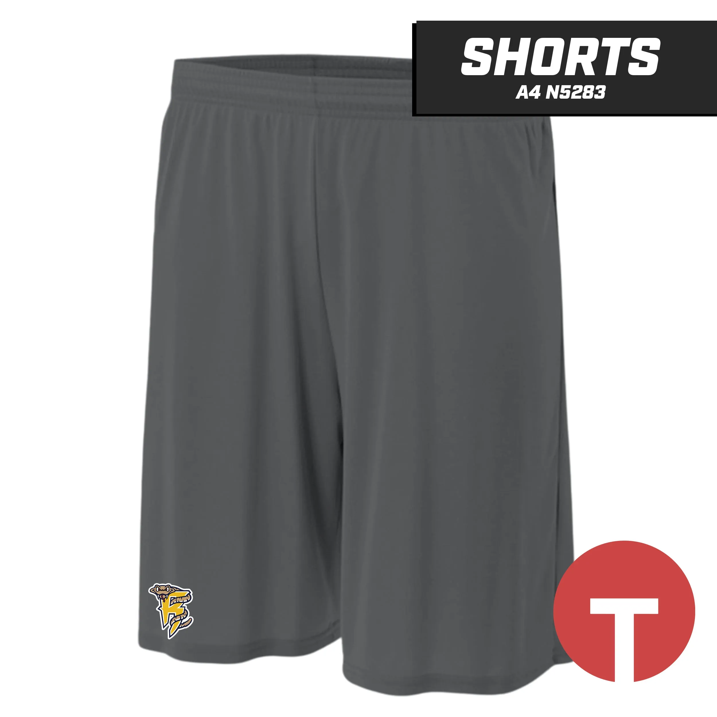 Rounding Third Rattlers - Short A4 Apparel N5283