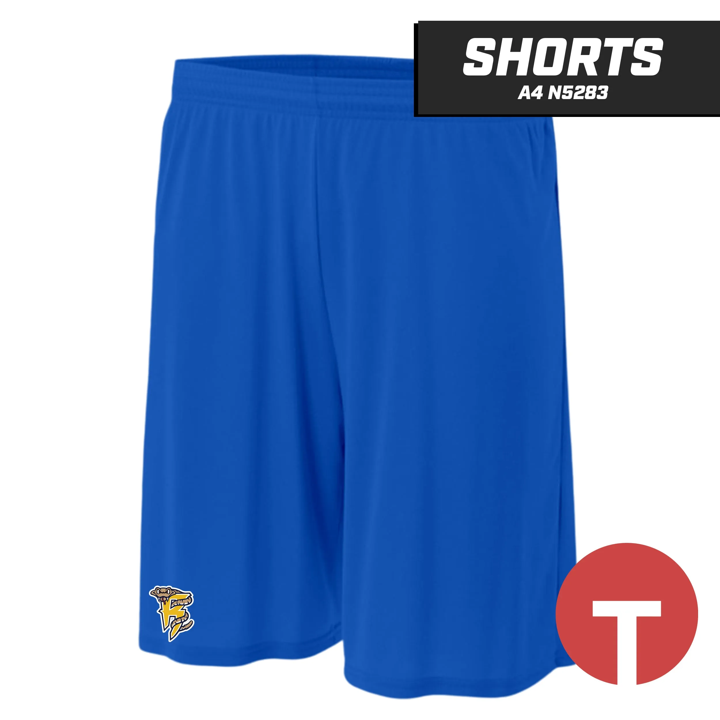 Rounding Third Rattlers - Short A4 Apparel N5283