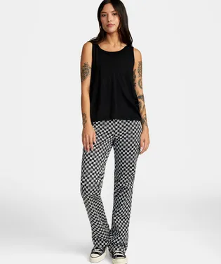 RVCA Minted Moto Tank Top - RVCA Black