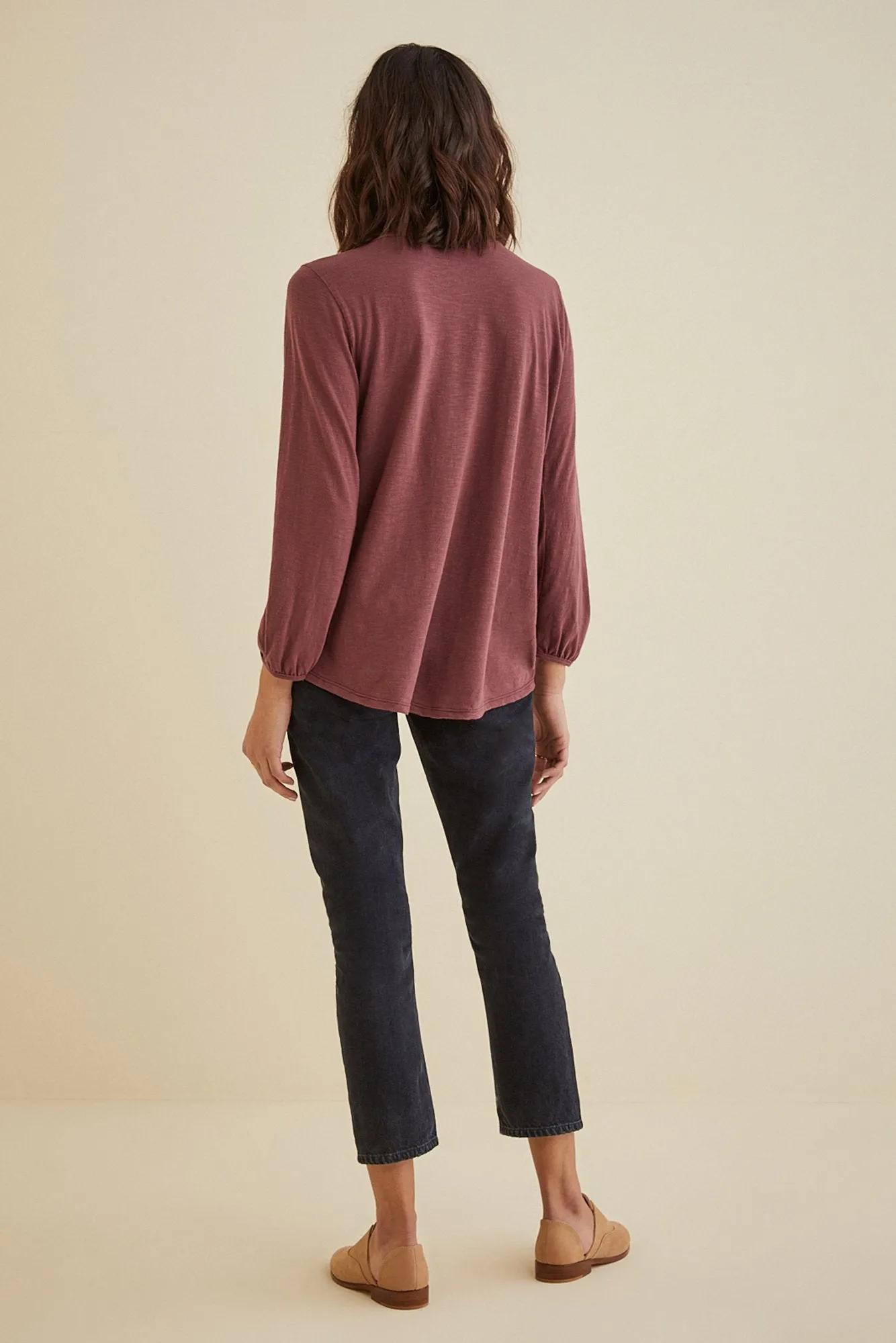 Sivan Tie Neck Top