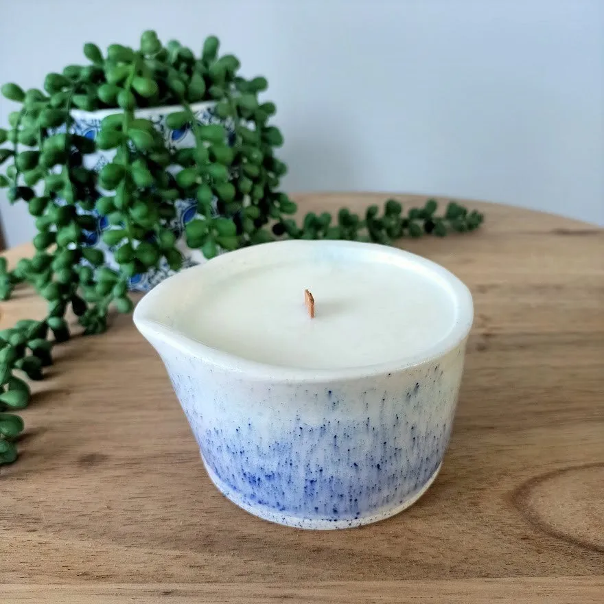 Speckle Blue Massage Candle