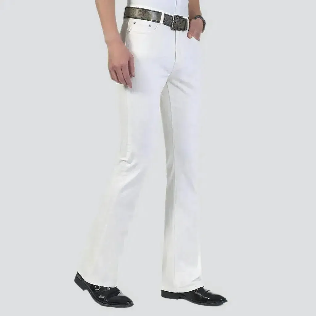 Stonewashed sanded jeans
 for men