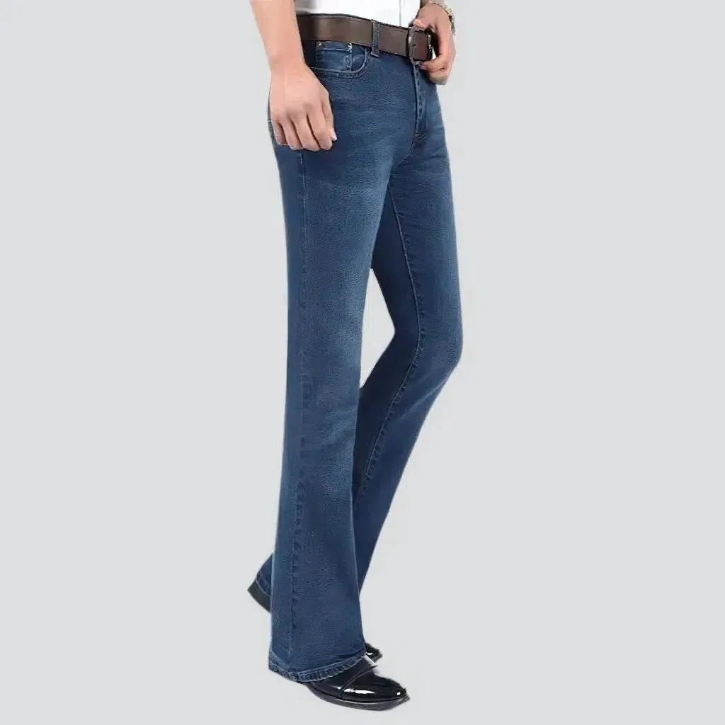 Stonewashed sanded jeans
 for men