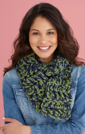 Sumptuous Tweed Scarf (Crochet)