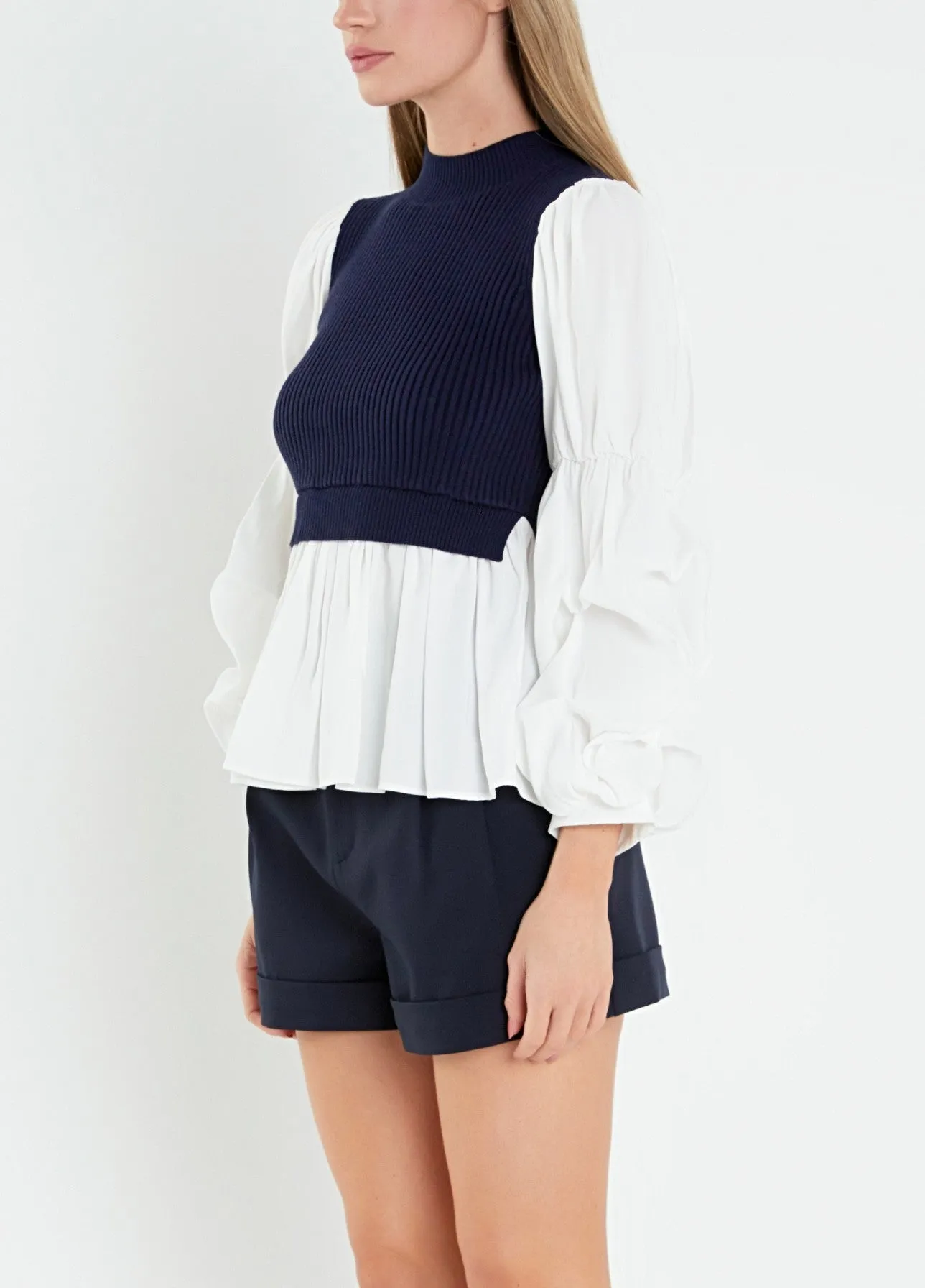 Sweater Vest Top
