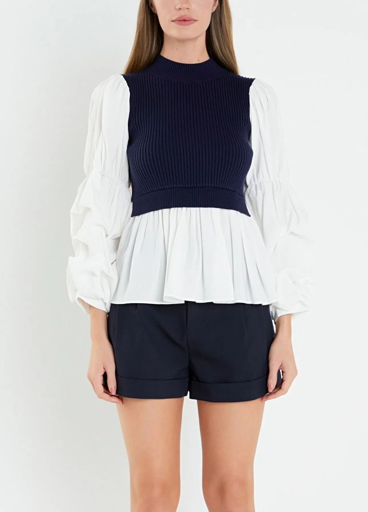Sweater Vest Top
