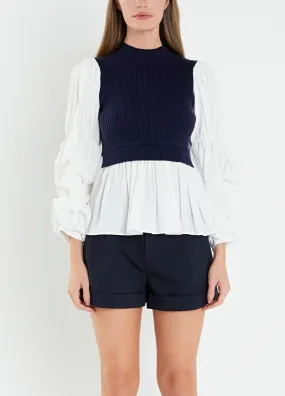 Sweater Vest Top
