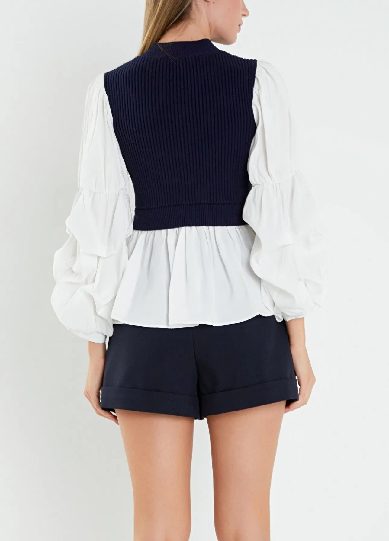 Sweater Vest Top