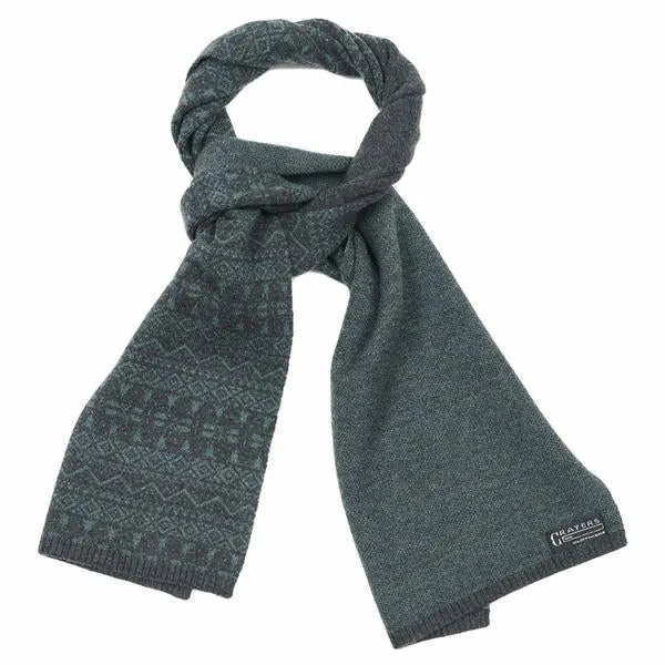 Tacoma Double Knit Fairisle Scarf