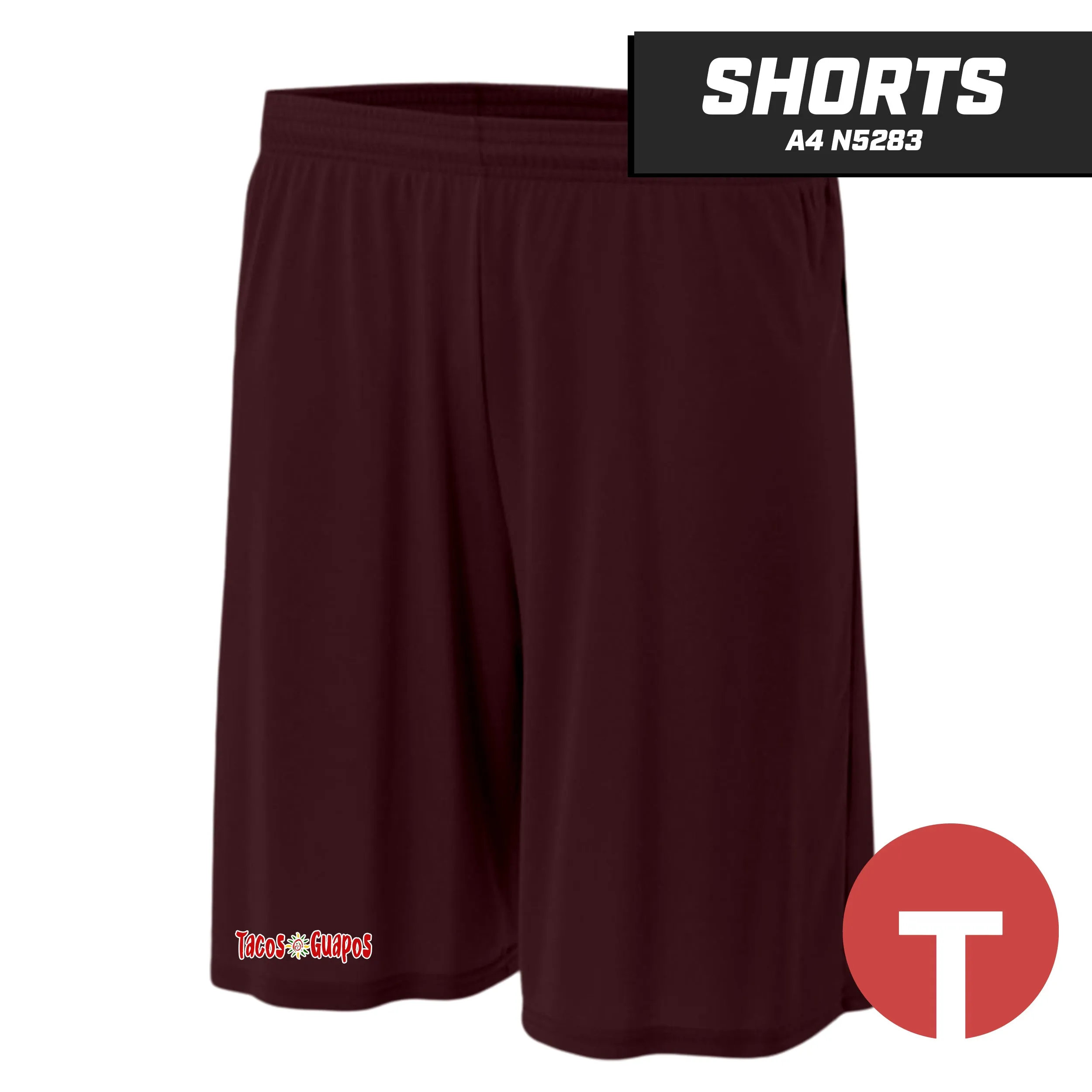 Tacos Guapos - Short A4 Apparel N5283