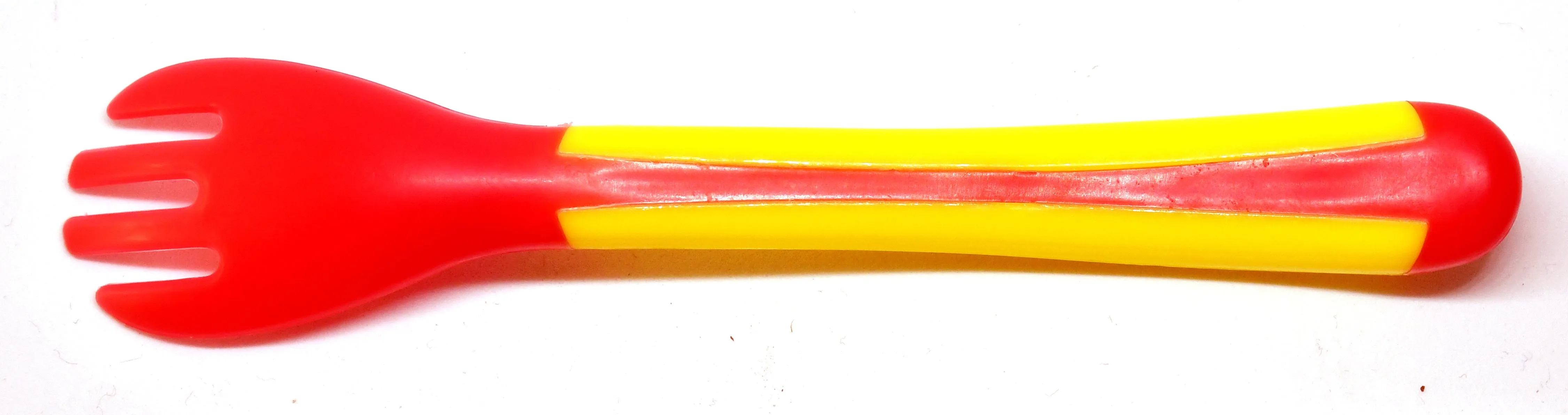 THE LITTLE LOOKERS Silicone Tip Heat Sensitive Silicone Spoons | Temperature Sensing Spoons | Fork Set(Red, Blue& Yellow)