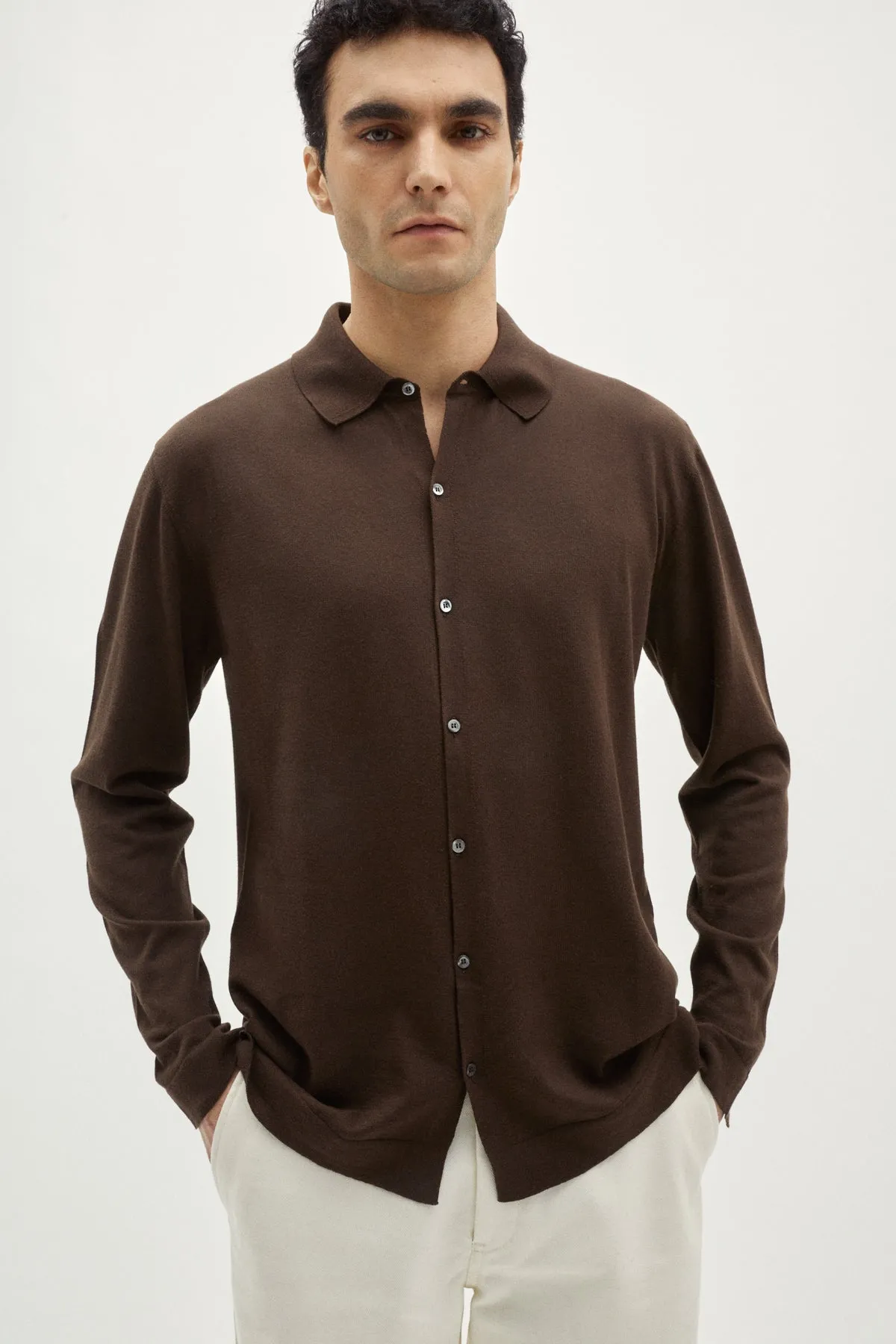 The Organic Cotton Knit Shirt
