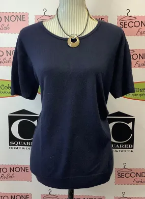 Vintage SEARS Short Sleeve Knit Top (Size 14)