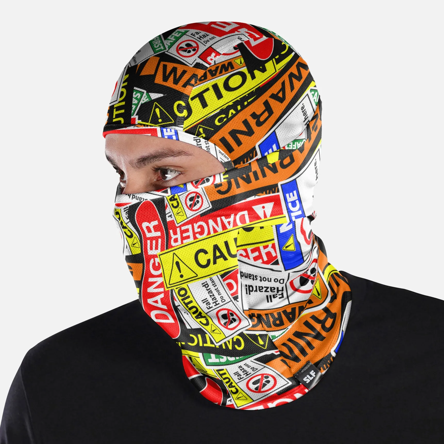 Warning Signs Loose-Fitting Balaclava