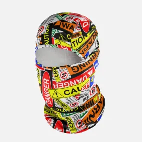 Warning Signs Loose-Fitting Balaclava