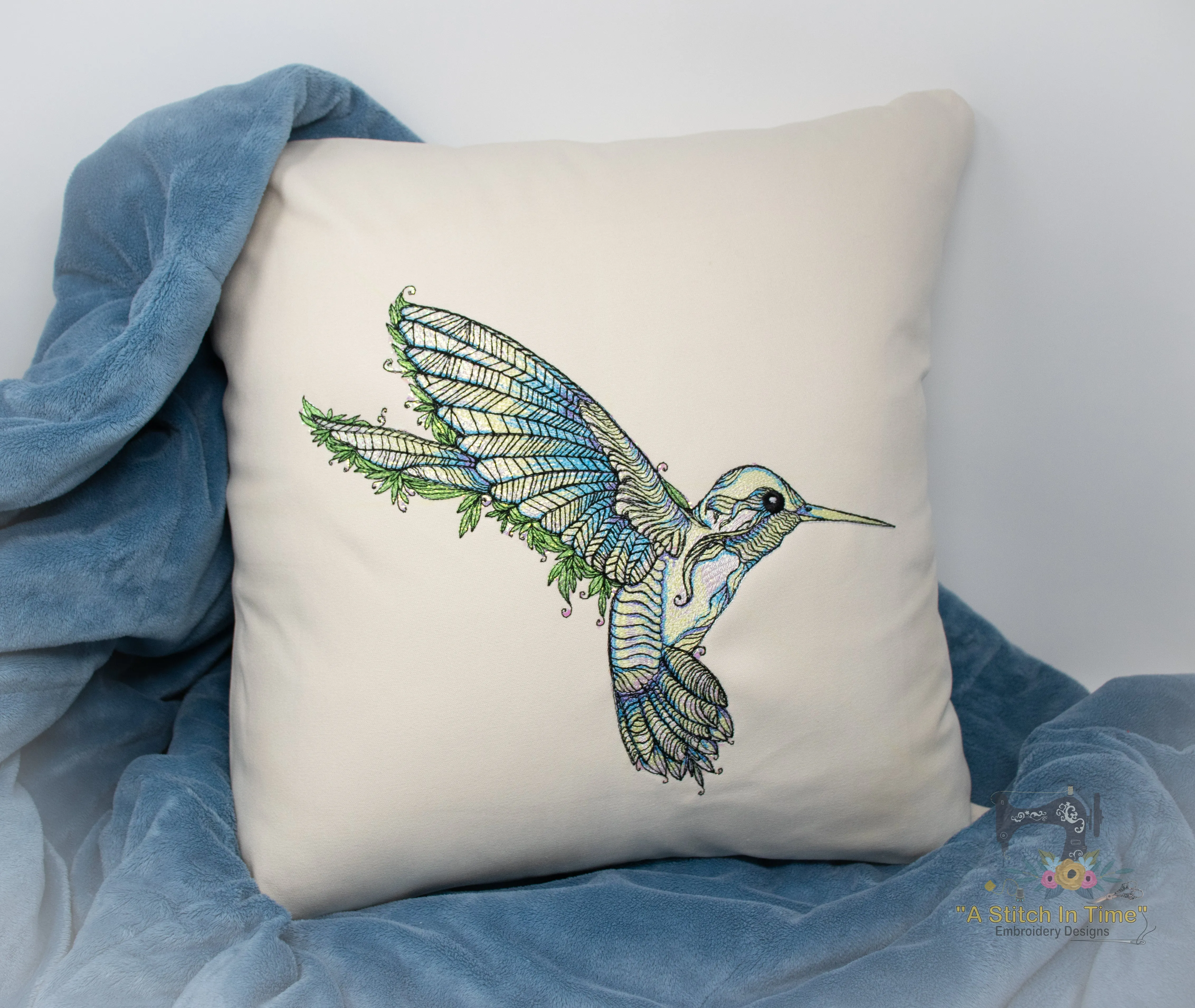 Whimsical Hummingbird 4.5 x 7.0
