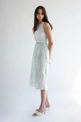 WRAP TIE DYE SKIRT